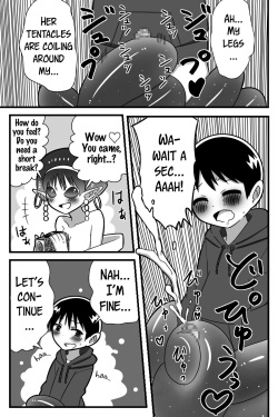 [Buji Kore Ameba] Uchuujin ni Rachi Sarete Uchuujin Muke AV ni Shutsuen Shichatta Shounen no Hanashi | A story about a boy who was abducted by aliens and asked to make an alien orientated porno [English] [Tabunne Scans] page 10