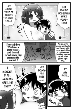 [Buji Kore Ameba] Uchuujin ni Rachi Sarete Uchuujin Muke AV ni Shutsuen Shichatta Shounen no Hanashi | A story about a boy who was abducted by aliens and asked to make an alien orientated porno [English] [Tabunne Scans] page 4