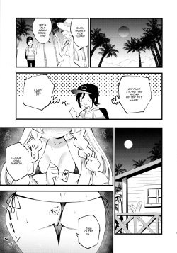 (C97) [Shironegiya (miya9)] Hakase no Yoru no Joshu. 3 | The Professor's Assistant At Night. 3 (Pokémon Sun and Moon) [English] [Panatical] page 8