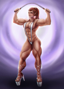 Muscle Overwatch Girls