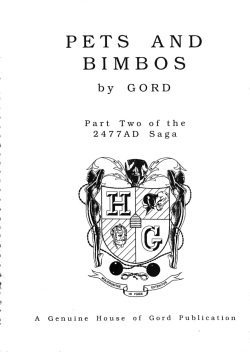 House of Gord BD-002 - 2477 AD - Part 2 - Pets and Bimbos (with text) [English] page 2