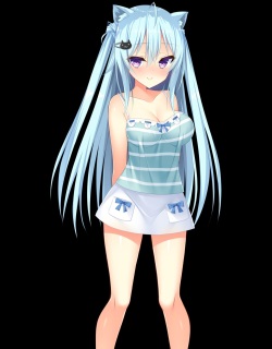 [milimili:AMUSE CRAFT EROTICA] Chinkamo Twins 2! ~Natsu da! Umi da! Futago no Imouto Oppai Taiketsu da!~ (Character set + Background) [part 2] page 2