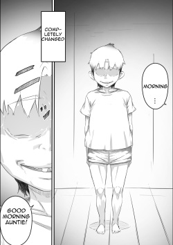 [Hirekatsu] Nao-kun, Oba-san to Sex Suru Part 2 -Natsuyasumi Kouhansen-| Nao Has Sex  With His Aunt -Second Half of Summer Holidays-[English][Amoskandy] page 4
