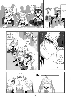 (C93) [Pandora Box (Hakomaru.)] Seijo Futari no Kozukuri Jijou (Fate/Grand Order) [Spanish] [Amaterasu] page 6