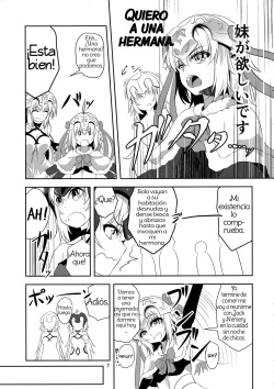 (C93) [Pandora Box (Hakomaru.)] Seijo Futari no Kozukuri Jijou (Fate/Grand Order) [Spanish] [Amaterasu] page 7