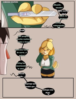 [Inuyuru] Isabelle in Heat (Animal Crossing) [Spanish] Complete page 7