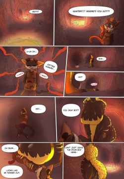 [Slicker Wolf] Kulve and Palico (Comic) page 1