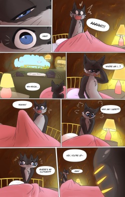 [Slicker Wolf] Kulve and Palico (Comic) page 2