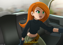 [Accel Art] Kim Possible - Waifutaxi page 2