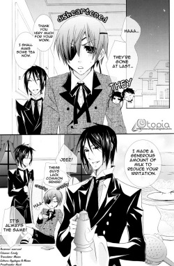 (C74) [Pink Kitten (Naokichi.)] Bathroom (Black Butler) [English] [utopia] page 2