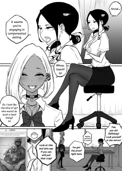 [Sky Dogma (Pandacorya)] Sparta Sensei ga Oshiego no Bitch Gal ni Ecchi na Koto Sareru Hanashi | The Story of a Strict Teacher Who Got Fucked by Her Gyaru Bitch Student  [English] [YuriYaku] page 4