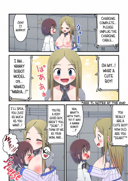 [Buji Kore Ameba] Kyuugata Komori Robotto ni  Fudeoroshi Shitemorau Kagaku Shounen no Hanashi | A story about a scientist boy having his first time with an older nanny robot [English] [Tabunne Scans] page 5