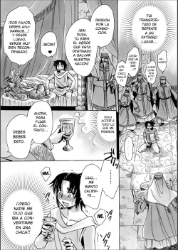 [Amatsuki Ruri] Seijo-sama to Majo no Okusuri | EL SANTO Y LA DROGA DE LA BRUJA (WEB Ban Mesuiki!! Nyotaika Yuugi Vol.02) [Spanish] [GenderBender Scans] page 5