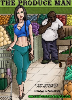 Illustratedinterracial  The Produce Man