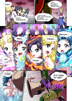 [Ameiro Biscuit (Susuanpan)] Cell no Esa Ext. Sangetsuhen | Cell's Perfect Meal: Sailor Moon V (Bishoujo Senshi Sailor Moon, Dragon Ball Z) [English] page 2