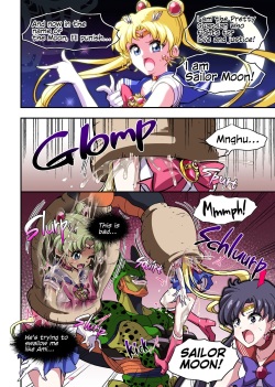 [Ameiro Biscuit (Susuanpan)] Cell no Esa Ext. Sangetsuhen | Cell's Perfect Meal: Sailor Moon V (Bishoujo Senshi Sailor Moon, Dragon Ball Z) [English] page 5