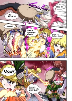 [Ameiro Biscuit (Susuanpan)] Cell no Esa Ext. Sangetsuhen | Cell's Perfect Meal: Sailor Moon V (Bishoujo Senshi Sailor Moon, Dragon Ball Z) [English] page 6