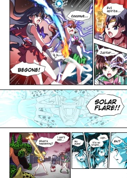[Ameiro Biscuit (Susuanpan)] Cell no Esa Ext. Sangetsuhen | Cell's Perfect Meal: Sailor Moon V (Bishoujo Senshi Sailor Moon, Dragon Ball Z) [English] page 7