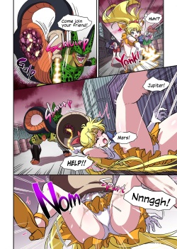 [Ameiro Biscuit (Susuanpan)] Cell no Esa Ext. Sangetsuhen | Cell's Perfect Meal: Sailor Moon V (Bishoujo Senshi Sailor Moon, Dragon Ball Z) [English] page 9