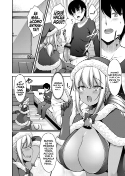 [Kotoba Ai] Inaka kara Oshikakete Kita Santa Cos Shita Kuro Gal JK na Imouto to Papakatsu Shite Shimatta Hanashi | La historia de cómo me volví el sugar daddy de mi hermana menor disfrazada de Papá Noel (COMIC Grape Vol. 74) [Spanish] [K.A. Works] page 2
