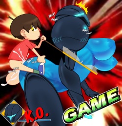 [S-Cocks] Dark Samus vs Villager (Super Smash Bros.) page 3