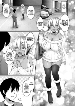[Kotoba Ai] Kuro Gyaru JK na Imouto to Tamokuteki Toile de Papakatsu shite shimatta Hanashi | La historia de mi hermana menor (una gal colegiala morena) y su sugar daddy (yo) en un baño público (COMIC Grape Vol. 88) [Spanish] [K.A. Works] page 3