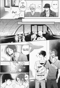 [Zekkou (Zenmoto)] DOUBLE LOVE SHOCK (Free!) [Spanish] [StrawberryWhite] page 8