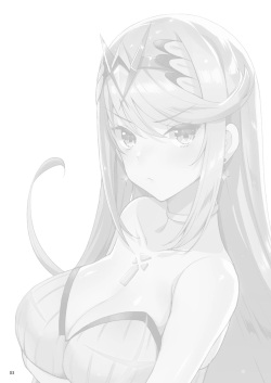 [65535th Avenue. (Akahito)] Superbia no Amai Yoru 2 | Superbia's Sweet Night 2 (Xenoblade Chronicles 2) [English] {Doujins.com} [Digital] page 2