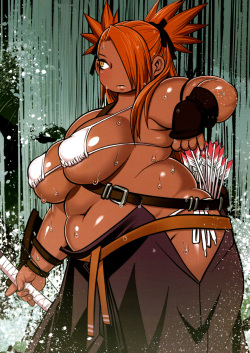 (Nikuket 10) [UNKNOWN MEAT (Kojima Video)] Akimichi Chocho Tadaima Kunoichi Shugyochu Maki no Awase (Boruto) [English] [BSN] page 2