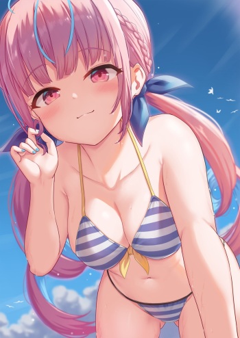 [Milkshake] Mizugi Aqua-chan 2 (Minato Aqua) cover