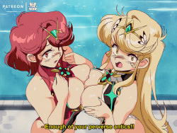 [bluethebone] Pyra x Mythra [XENOBLADE] page 4