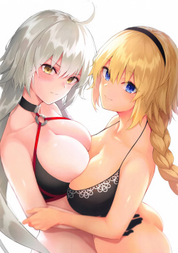(C95) [Dekoboko Hurricane (Anza Yuu)] Jeanne to Alter no Ecchi na Hon | 잔느와 얼터의 야한 책 (Fate/Grand Order) [Korean] page 2