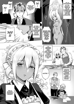 [Miyamoto Liz] Dark Elf no Koi Monogatari | histoire d'amour d'une elfe noire.(COMIC Unreal 2017-12 Vol. 70) [French] [Abs-Scan] [Digital] page 2