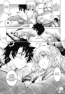 (C95) [Jet-Black Baselarde (Kuno Touya)] Okita-san to Kotatsu Ecchi (Fate/Grand Order) [French] [Northface] page 4
