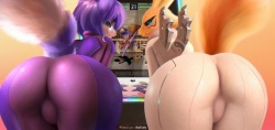 Krystal & Renamon ArcadeMachine