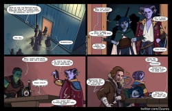 [Zaunderground] The Traveler: Jester Gets Around (Critical Role) Chapter 1 page 1