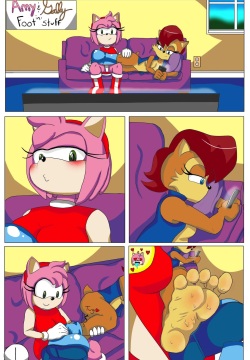 Amy and Sally in: Foot Stuff