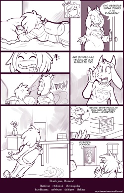 [Kayla-Na] Movie Night (Undertale) [Spanish] page 2
