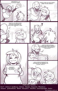 [Kayla-Na] Movie Night (Undertale) [Spanish] page 3