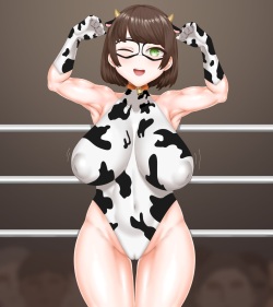[Pasuhaii] Cow Wreastler &amp; Revenge Match page 10