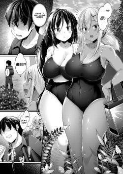 [Kotoba Ai] Hitori Camp o Shite itara Kuro Gal JK na Imouto to Imouto no Tomodachi ga Rannyuu shite kita Kekka Zempen (COMIC Grape Vol. 93) [English] [Thennos Scans] page 5