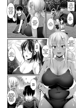 [Kotoba Ai] Hitori Camp o Shite itara Kuro Gal JK na Imouto to Imouto no Tomodachi ga Rannyuu shite kita Kekka Zempen (COMIC Grape Vol. 93) [English] [Thennos Scans] page 6
