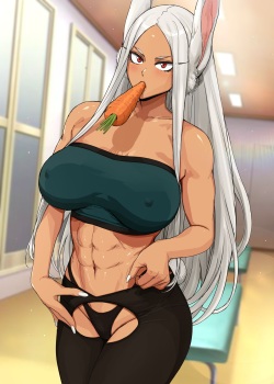 Miruko Working Out