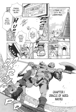 The Legend of Zelda - Oracle of Ages Manga (Akira Himekawa) page 2