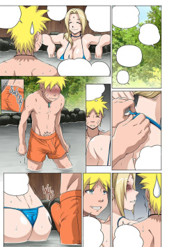 There's something about tsunade [Textless] page 3