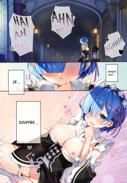 (AC2) [Hachigo (Ayamy)] Rem wa Kyou Zettai Yaritai! | Rem veut absolument le faire aujourd'hui! (Re:Zero kara Hajimeru Isekai Seikatsu) [French] [Betty's TL] page 2