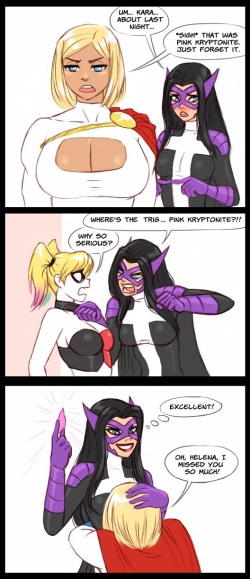 [Flick] Pink Kryptonite (Birds of Prey) page 3