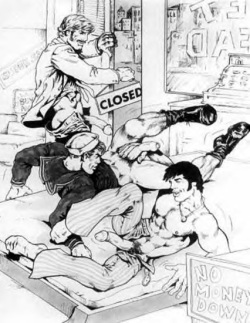 [Tom of Finland] Waterbed page 2