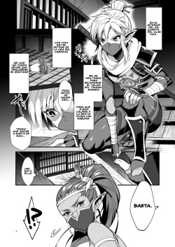 [Morittokoke (Morikoke)] Eiketsu Ninja Gaiden ~Haiboku Hen~ | The Champion's Ninja Side Story ~Failure~ (The Legend of Zelda) [Spanish] [El-Traductor-Aprendiz] [Digital] page 3