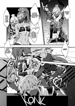 [Morittokoke (Morikoke)] Eiketsu Ninja Gaiden ~Haiboku Hen~ | The Champion's Ninja Side Story ~Failure~ (The Legend of Zelda) [Spanish] [El-Traductor-Aprendiz] [Digital] page 4